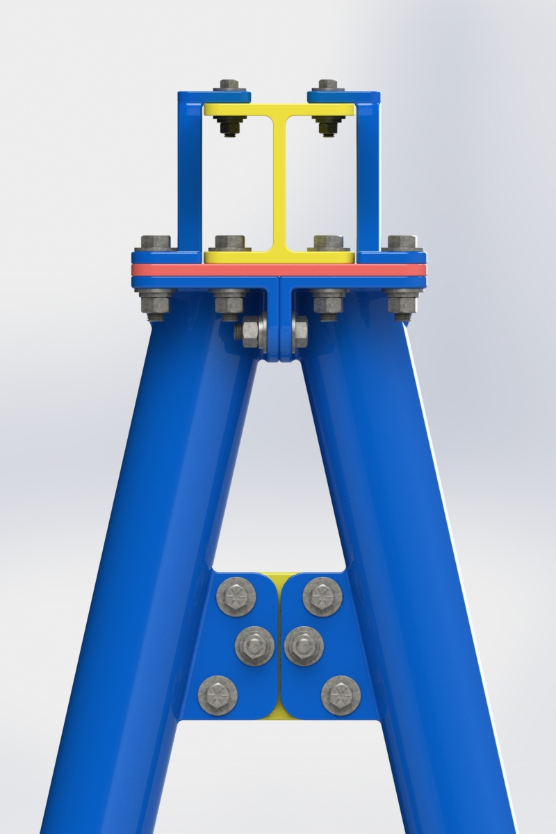 用SolidWorks軟件設(shè)計(jì)一款逼真的門式起重機(jī)