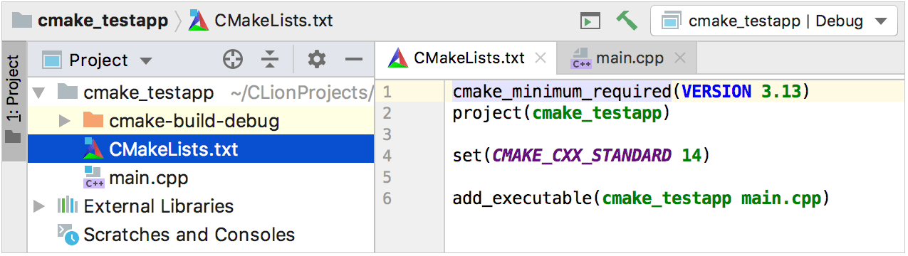 Clion教程：創(chuàng)建和開發(fā)簡單CMake項目