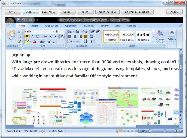 Edraw Office Viewer應(yīng)用——用VB.NET添加MS Word文檔